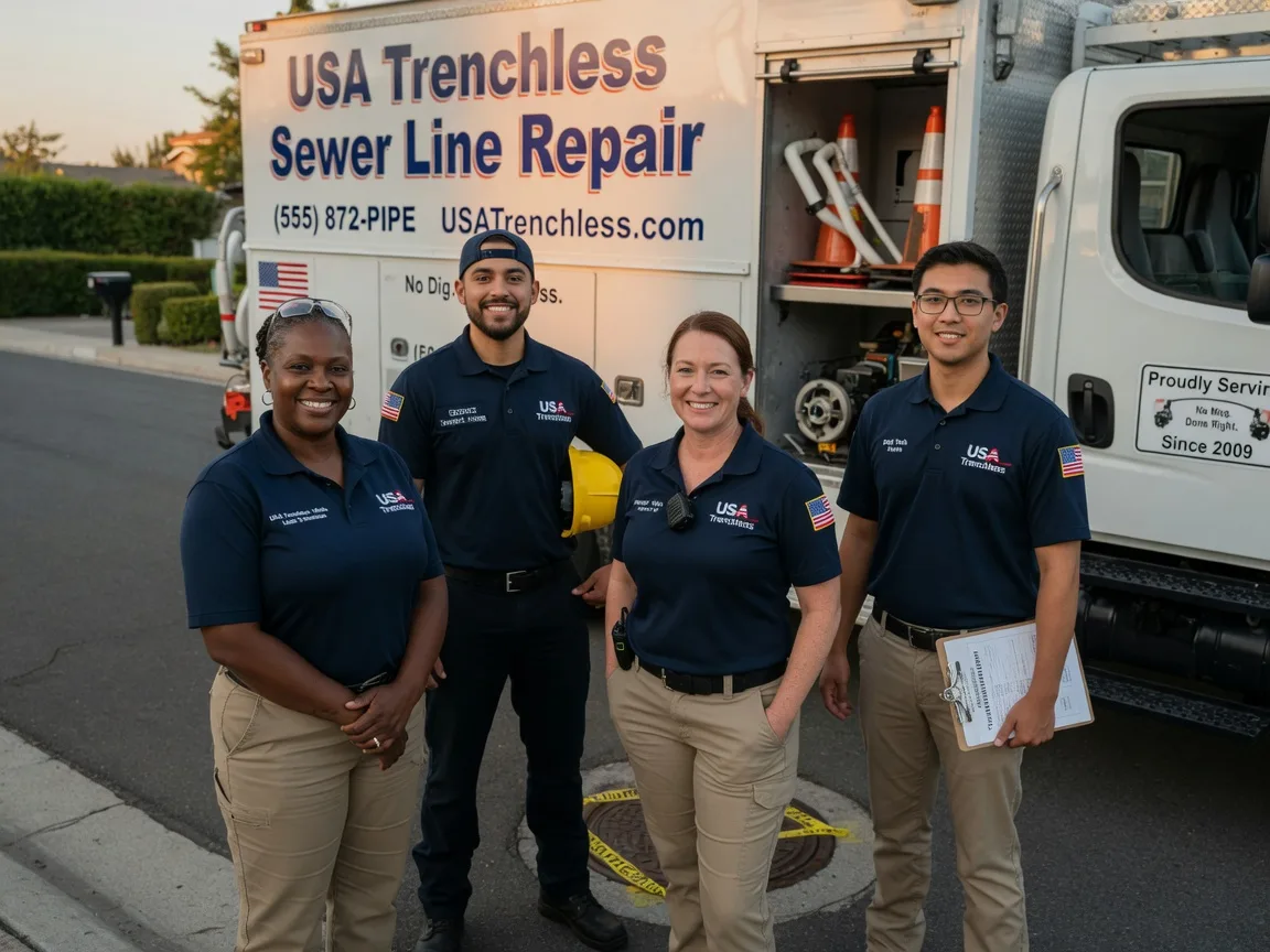 Sewer Line Repair company in Vinson, OK